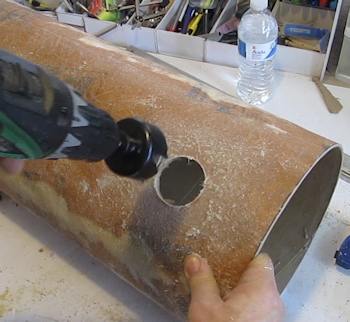 Drill for the focuser