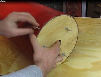 install the mirror mount