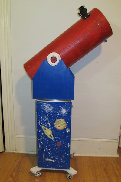 The completed telescope