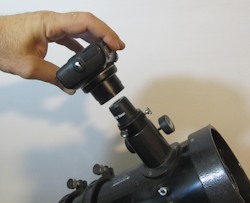 Camera to eyepiece