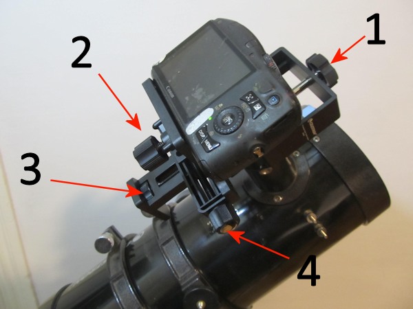 The various knobs on the UDCA