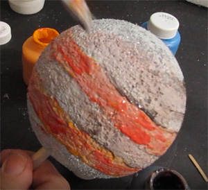 Second step to painting jupiter