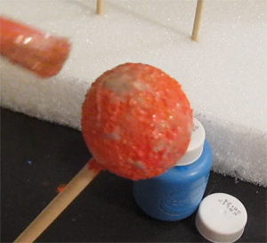 Paint mars red