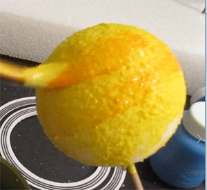 Paint saturn