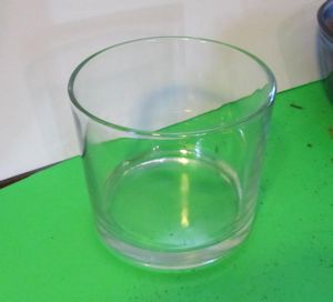 The glass container