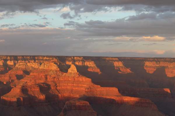 The Grand Canyon at Sunset