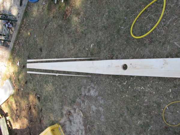 Trim the swing arm