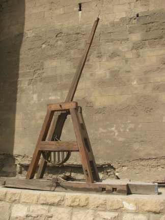A real Medieval Trebuchet