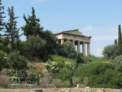 Ruins in Athens